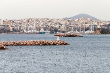 Atina şehir merkezindeki binalar ve yapılar Yunanistan 'ın başkenti. 