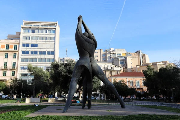 Bauwerke Stadtzentrum Von Athen Der Hauptstadt Griechenlands — Stockfoto