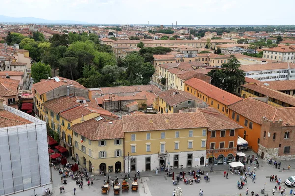 Rooftops City Pisa Italy Height Leaning Tower Pisa — Stok fotoğraf