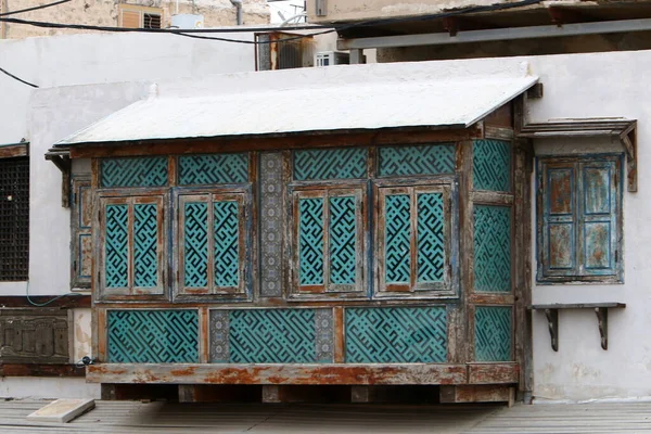 Balcony Architectural Detail Housing Construction Israel — стокове фото