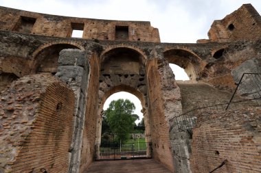 Kolezyum veya Flavius Amfitiyatrosu Antik Roma 'nın mimari bir anıtıdır.. 