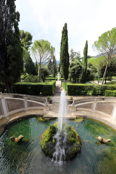 Tivoli Italia 2022 Villa Este Tivoli Vicino Roma Meraviglioso Palazzo — Foto Stock