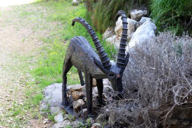 İsrail 'de bir şehir parkında çocuk parkı.