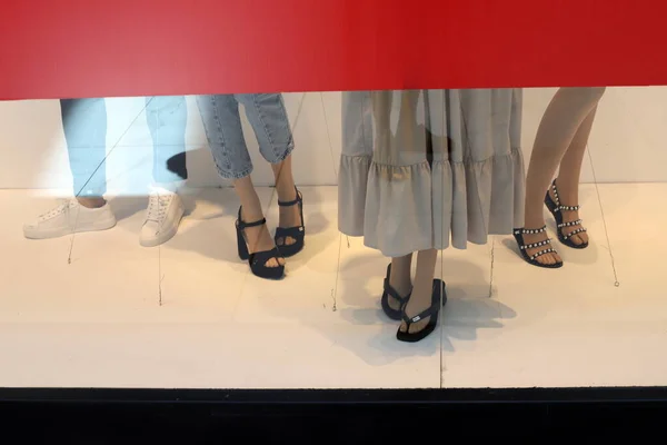 Mannequin Stands Showcase Store — Foto de Stock