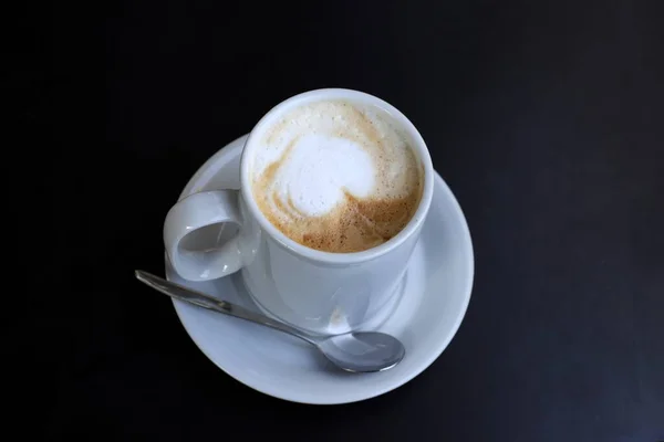 Table Restaurant Strong Hot Coffee — Fotografia de Stock