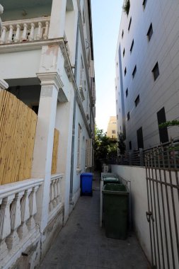 Tel Aviv Israel August 18, 2022. Greater Tel Aviv is a city on the east coast of the Mediterranean Sea. 