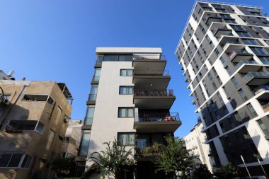 Tel Aviv Israel August 18, 2022. Greater Tel Aviv is a city on the east coast of the Mediterranean Sea. 