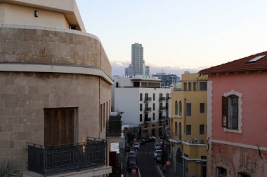 Tel Aviv Israel August 18, 2022. Greater Tel Aviv is a city on the east coast of the Mediterranean Sea.