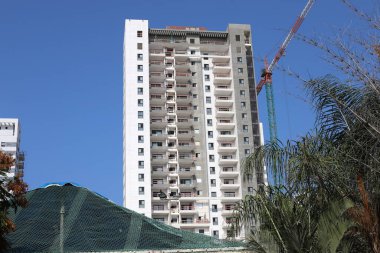 Tel Aviv Israel August 18, 2022. Greater Tel Aviv is a city on the east coast of the Mediterranean Sea.