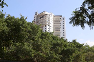 Tel Aviv Israel August 18, 2022. Greater Tel Aviv is a city on the east coast of the Mediterranean Sea.