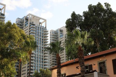 Tel Aviv Israel August 18, 2022. Greater Tel Aviv is a city on the east coast of the Mediterranean Sea.