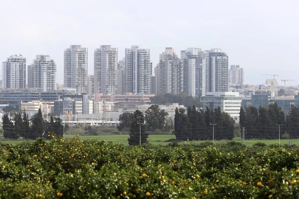 Tel Aviv Israel August 18, 2022. Greater Tel Aviv is a city on the east coast of the Mediterranean Sea.
