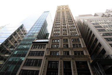 New York, ABD. 3 Eylül 2022. Nizhny Manhattan 'ın uzun evleri ve gökdelenleri.