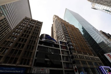 New York, ABD. 3 Eylül 2022. Nizhny Manhattan 'ın uzun evleri ve gökdelenleri.