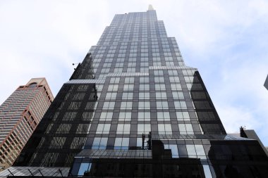 New York, ABD. 3 Eylül 2022. Nizhny Manhattan 'ın uzun evleri ve gökdelenleri.