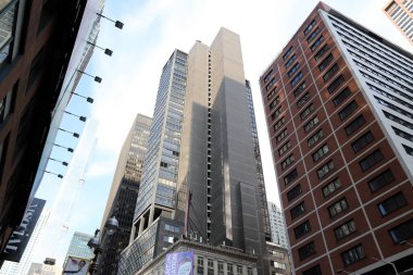 New York, ABD. 3 Eylül 2022. Nizhny Manhattan 'ın uzun evleri ve gökdelenleri.