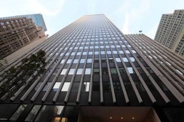 New York, ABD. 3 Eylül 2022. Nizhny Manhattan 'ın uzun evleri ve gökdelenleri.