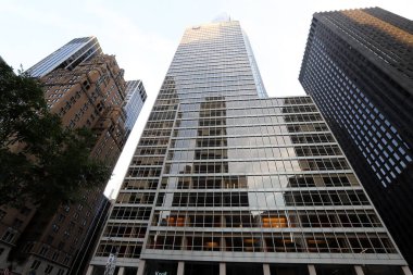 New York, ABD. 3 Eylül 2022. Nizhny Manhattan 'ın uzun evleri ve gökdelenleri.