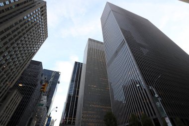 New York, ABD. 3 Eylül 2022. Nizhny Manhattan 'ın uzun evleri ve gökdelenleri.