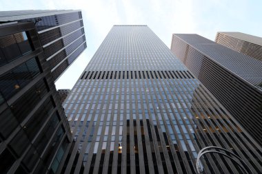 New York, ABD. 3 Eylül 2022. Nizhny Manhattan 'ın uzun evleri ve gökdelenleri.