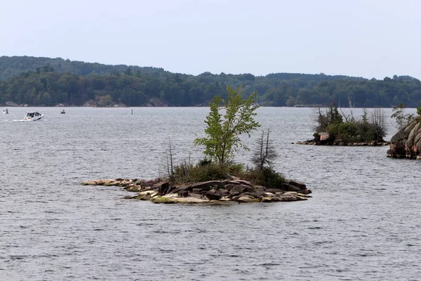 Тисячі Островів Англ Thousand Islands Архіпелаг Островів Простягається Вздовж Кордону — стокове фото