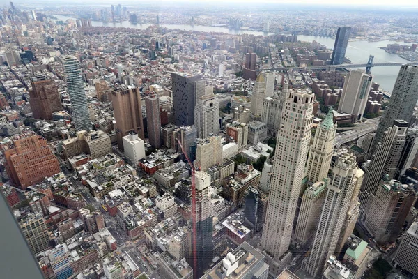 New York Usa September 2022 프리덤 타워스 541 미터나되는 — 스톡 사진