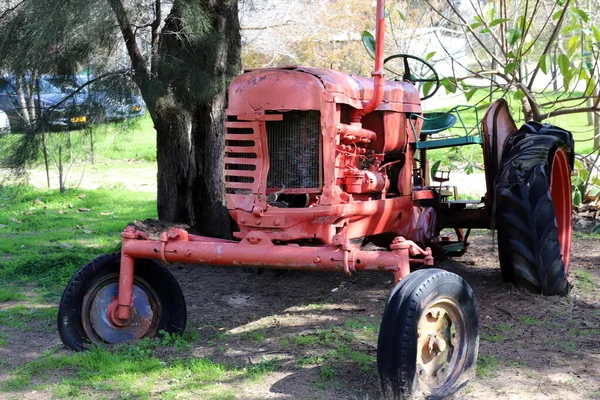 Machines Agricoles Anciennes Israël — Photo