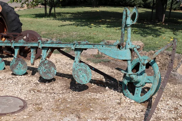 Machines Agricoles Anciennes Israël — Photo