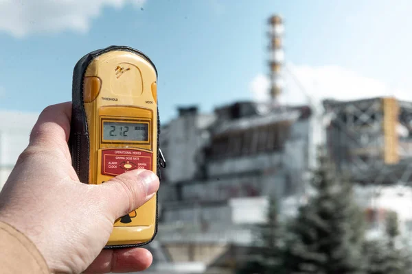 Chornobyl nükleer santralindeki radyasyon ölçümü
