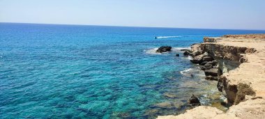 güzel manzara deniz, Akdeniz 