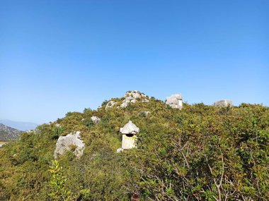 Türkiye 'nin Akdeniz kıyısındaki antik mezarları