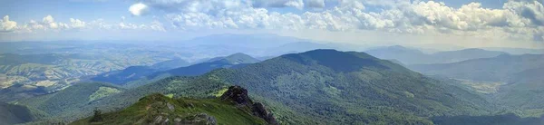 Landscape Mountains Valley Mountain Summer — Foto Stock