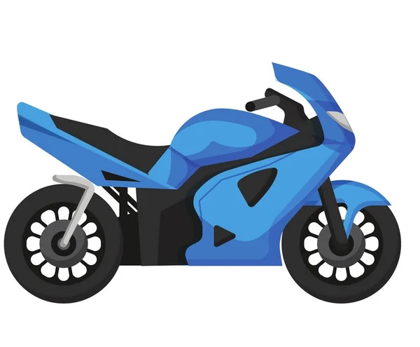 Heavy Bike Illustration Motorcycle Vehicle Racer Bike Transportation Scooter Rider — ストック写真