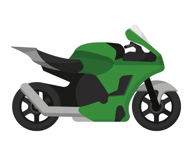 Heavy Bike Illustration Motorcycle Vehicle Racer Bike Transportation Scooter Rider — Stockfoto