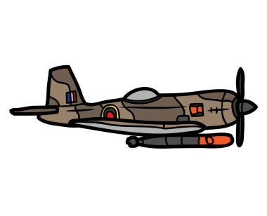 Askeri Jet vektör illüstrasyon uçak aracı yolcu yolcu taşımacılığı grafik uçak seyahat savaş ordusu.