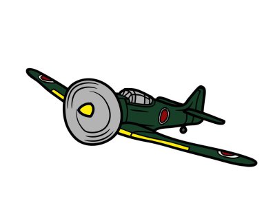 Askeri Jet vektör illüstrasyon uçak aracı yolcu yolcu taşımacılığı grafik uçak seyahat savaş ordusu.
