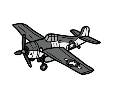 Askeri Jet vektör illüstrasyon uçak aracı yolcu yolcu taşımacılığı grafik uçak seyahat savaş ordusu.