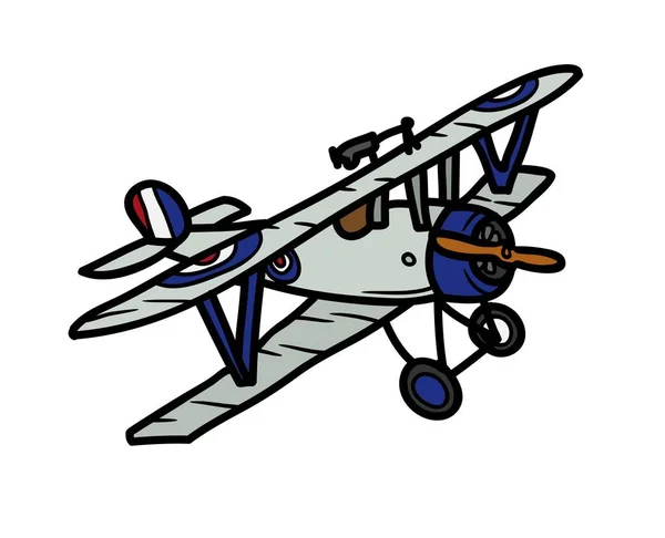 Military Jet Vector Illustration Airplane Vehicle Transport Passenger Aeroplane Transport — стоковый вектор