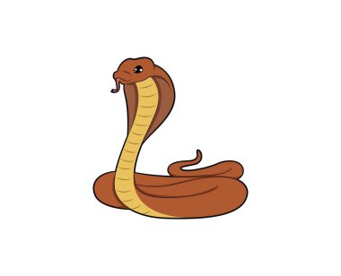 Colorful snake with white background new vector illustration graphics drawing animals wildlife nature silhouette mammals.