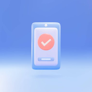 İşaretli 3D Akıllı Telefon.