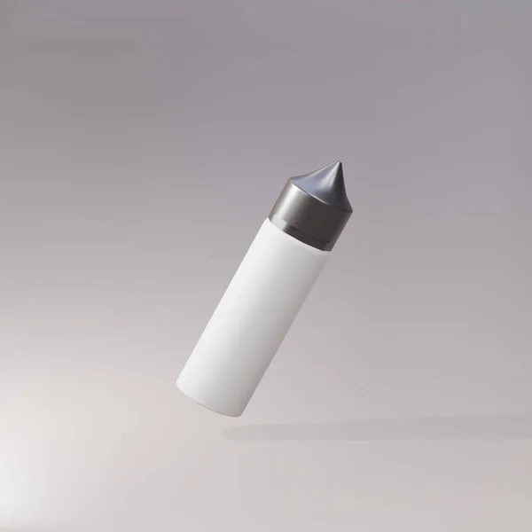 Vape Liquid Plastic Bottle Packaging Realistic Mockup — Διανυσματικό Αρχείο