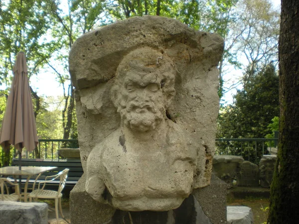 Figuras Griegas Antiguas Piedra — Foto de Stock