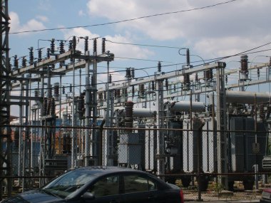 yüksek voltajlı elektrik santrali