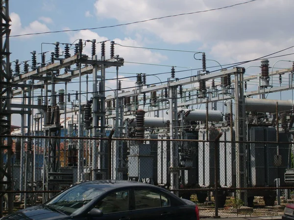 High Voltage Power Plant — Stock Photo, Image