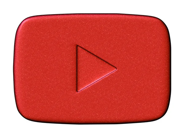 youtube 3d cgi oluşturulmuş gerçekçi logo 1