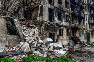 Gostomel şehri bir aydır işgal altındaydı. Rus ordusu şehri ve sakinlerini yok etti..