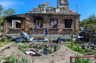 Rusya 'nın Ukrayna' yı işgalinin başlangıcında Moschun köyü Kiev 'i savunma savaşının kazanılmasına yardımcı olan ana karakol haline geldi. Düşmanın saldırısına rağmen, Ukrayna ordusu köyü ele geçirdi..