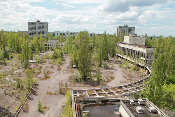 Pripyat Περιφέρεια Κίεβο Ουκρανία Σεπτεμβρίου 2022 Πόλη Pripyat Χρόνια Μετά — Φωτογραφία Αρχείου