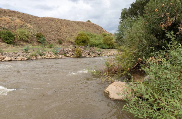 Río Jordán Los Altos Del Golán Norte Israel — Foto de Stock