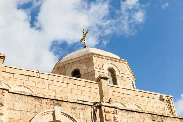 Bethlehem Israel December 2021 Top Marys Syriac Orthodox Church Bethlehem — Stockfoto